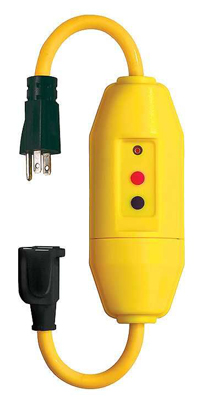 IN-LINE GFCI CORD SET 18"125V1