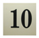 SQUARE INSERT "#10"