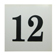 SQUARE INSERT "12"