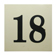 SQUARE INSERT "#18"