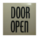 SQUARE INSERT, "DOOR OPEN"