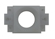 HALO, WHITE, 1-3/8" SQUARE