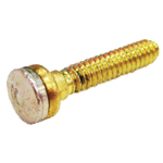 CONTACT STUD,BRASS W/SILVER TI