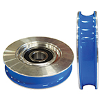 DOOR HANGER ROLLER 3-3/8"OD,21