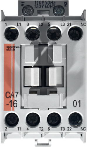 Contactor 16A120V 1 NC Aux.