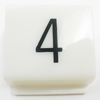 P.I. LENSES, #4, 1-5/8" SQUARE