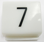P.I. LENSES, #7, 1-5/8" SQUARE