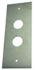 BUTTON PLATE, 2 HOLES