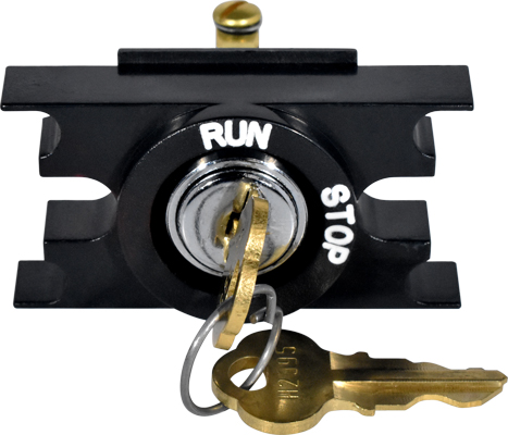 KeySwitch, Run-Stop, Rnd Black