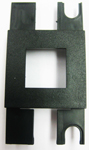 BEZEL, BLANK FOR KEYSWITCH, 12