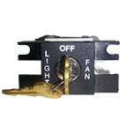 Keyswitch, Light/Fan H2395