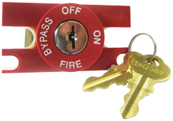 KEYSWITCH HALL FIRE SER.ROUND