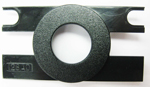 ROUND BLANK BLACK BEZEL,