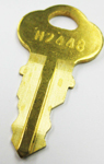 KEY H2448, 9703184 FOR CYL 975
