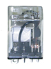 RELAY, DPDT-24VDC, W/ DIODE