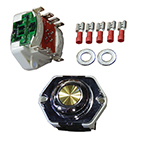 Push Button, 24V Dupar N.O. Rnd Button Belly