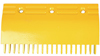 20 TOOTH RIGHT END COMB YELLOW