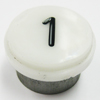P.I. INSERT W/SHIELD, 1-1/8",