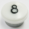 P.I. INSERT W/SHIELD, 1-1/8",