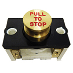 Stop Switch, Pull-Stop/Push-Ru