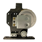 Sheave, RH, 4-1/8" CL 3/8-16 2SP Slow Door