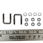U-Bolt Kit, for 3/8" MOD Drive