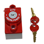 Keyswitch,GAL Vert RKR, 3P-R3