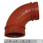2.5" Grooved 90º Elbow