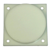 LENS, HALL LANTERN, 3" DIA WHI