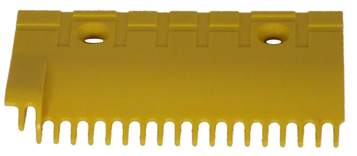 Comb Plate, Lh Hitachi Yellow