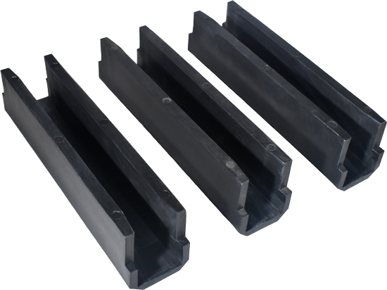 Guide Shoe Insert, Set of 3, 120mm x 22xx 16mm