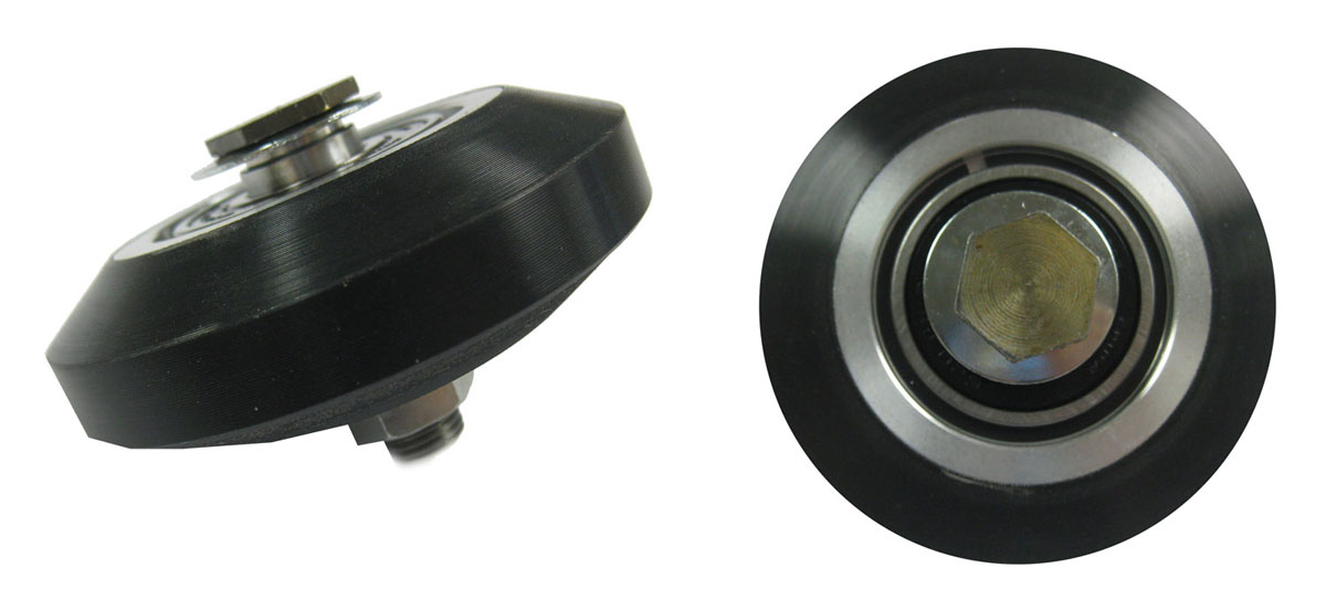 Roller Guide Wheel, 3-1/4"Dia