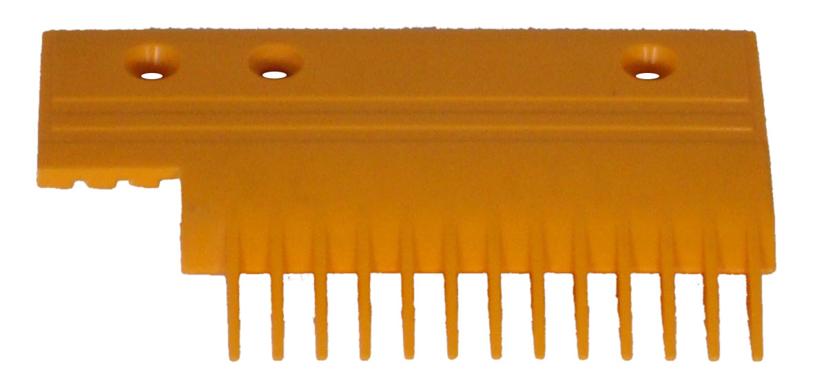Comb Plate, LH Esc Yellow