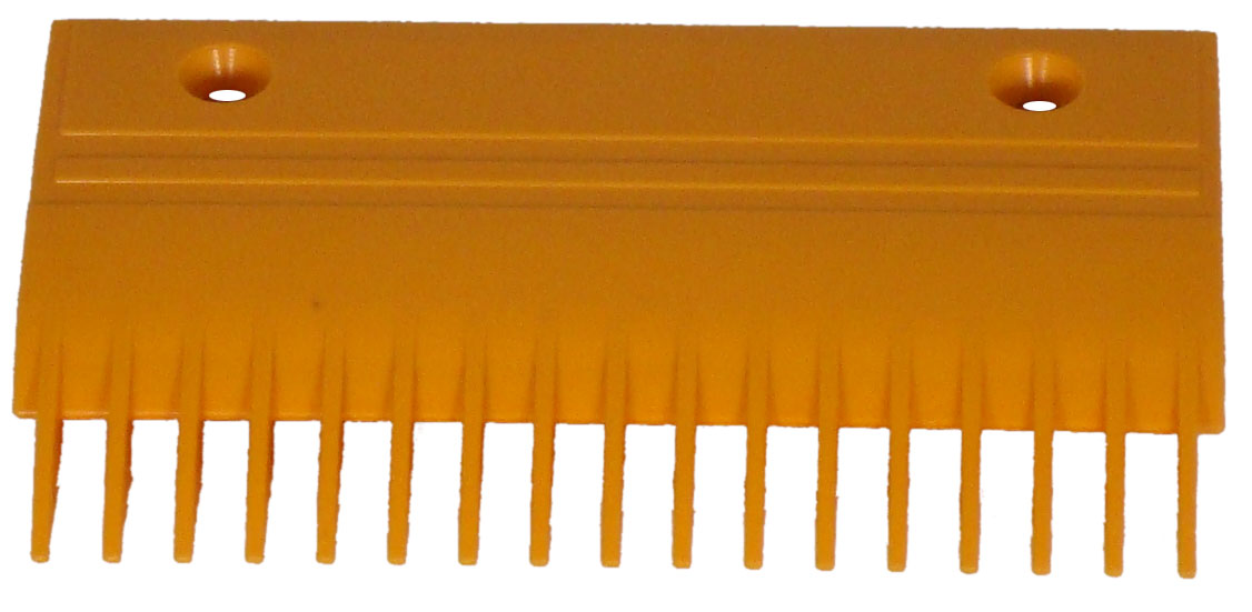 Comb Plate, Center Esc Yellow