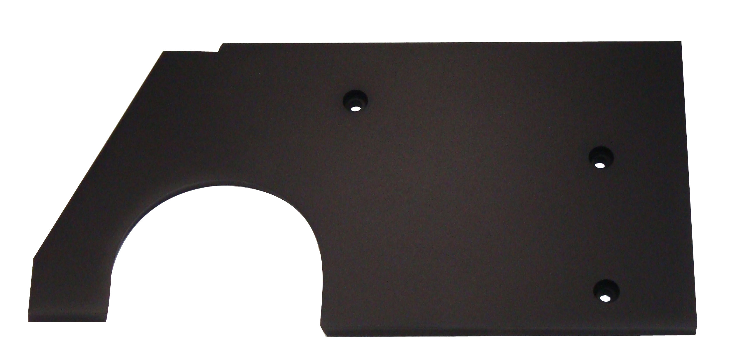 Inlet Cover, Inner Plate, Low LH/UPP RH RSV, Black