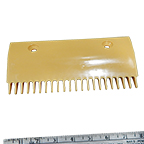 Comb Plate, 202.6mm x 94.4mm, 22T, ABS, Yellow,