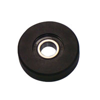 Roller, 80mm x 22mm ID: 20mm, bearing 6204
