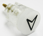 BUTTON & STEM ONLY, "ARROW"