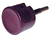 BUTTON & STEM ONLY, ROUND RED