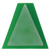 GREEN ARROW/DIR.PLATE 2-1/4X2-