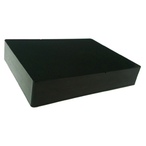 Isolation Pad, Poly,3/4"x4"x3"