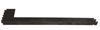 TREAD INSERT BLACK PLASTIC L.H