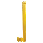 Tread Insert, Yellow Plastic L.H