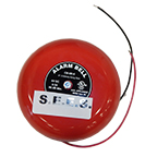 Alarm Bell, 6" 6VDC Red