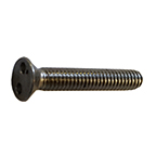 SCREW,TAMPER S.S 8-32 X 1 FLAT