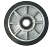 ROLLER WHEELS,6", 1/2"FW,URET