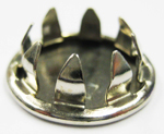 5/8" ESCUTCHEON CHROME HOLE PL