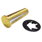 Hole Plug, Brass for 1/2" ID