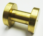 BRASS HK 5/8" L & DIA., 10/32
