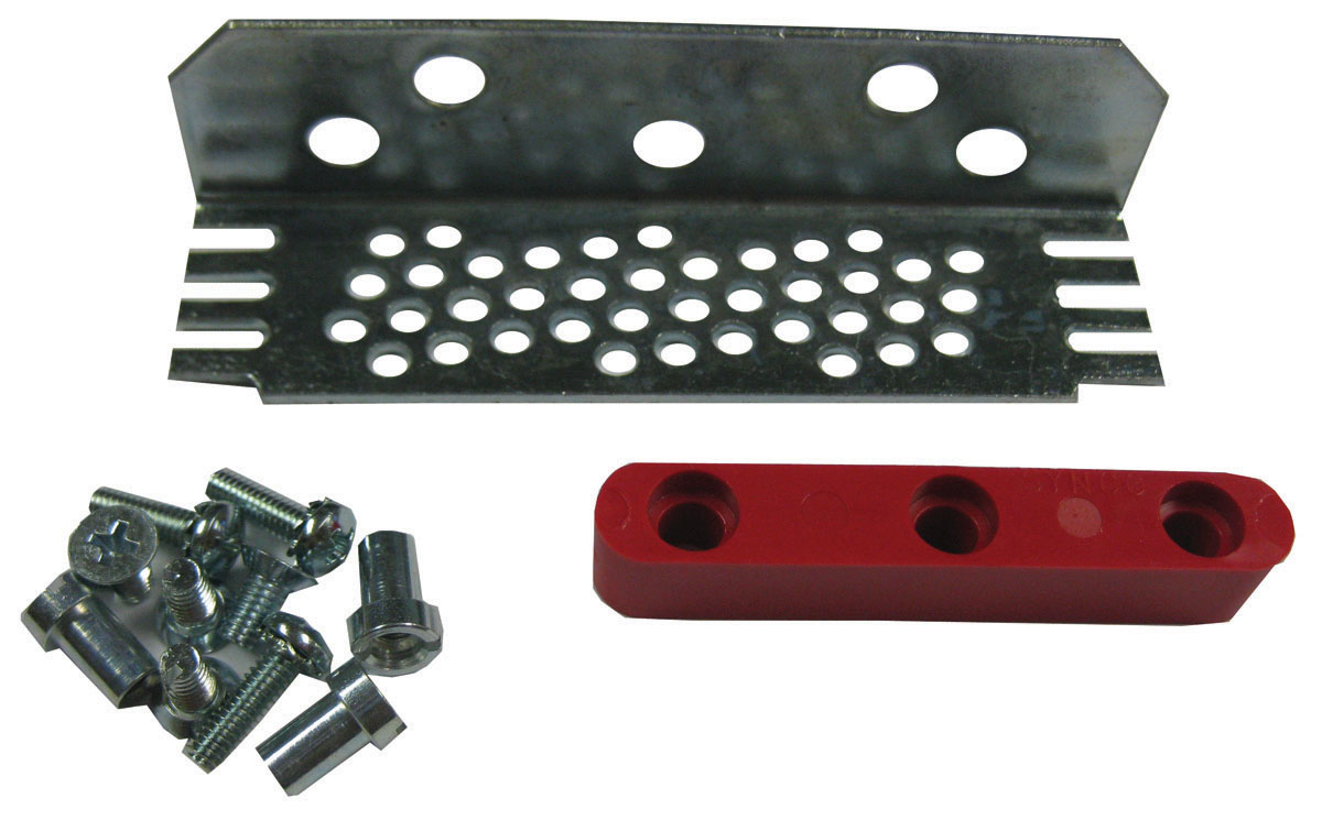 Gib Door Kit, 7/16" Red Insert